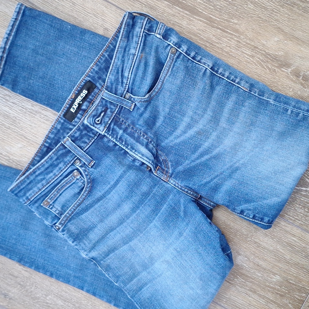 Express Slim Classic Blue Jeans 28x30